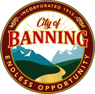City seal of Banning, California