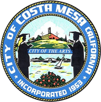 City seal of Costa Mesa, California