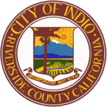 City seal of Indio, California