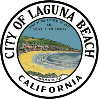City seal of Laguna Beach, California