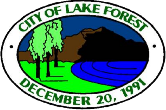 City seal of Lake Forest, California
