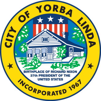 City seal of Yorba Linda, California